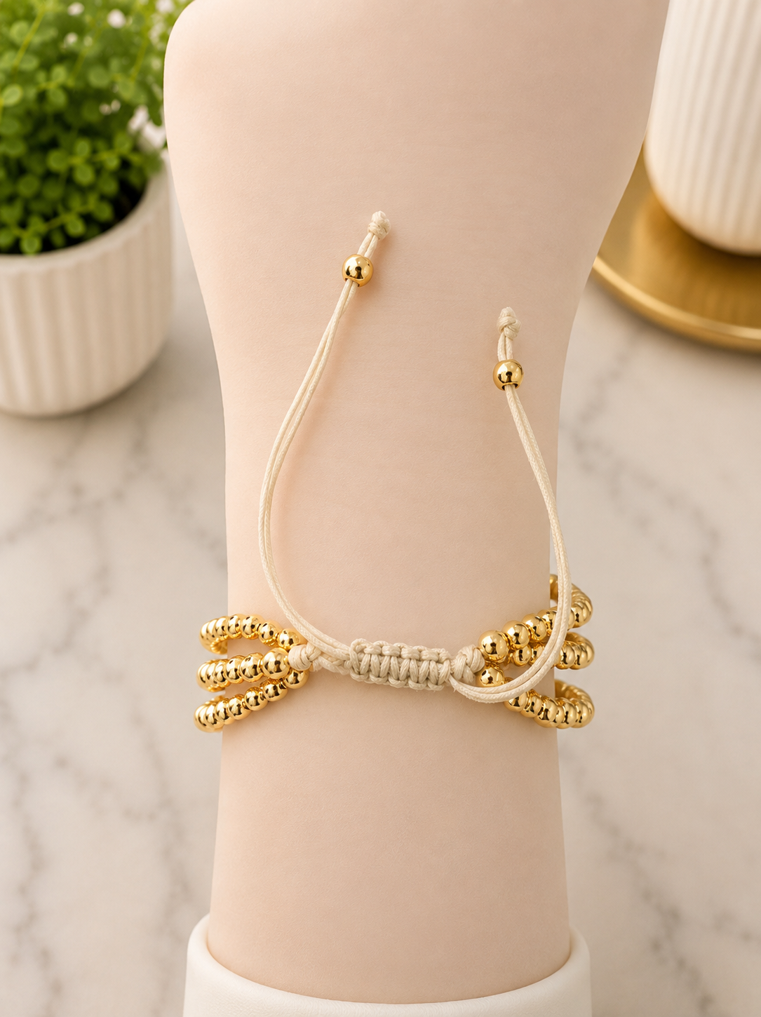 Gold Initial Bracelet